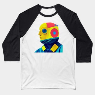 Astronaut surrealist Baseball T-Shirt